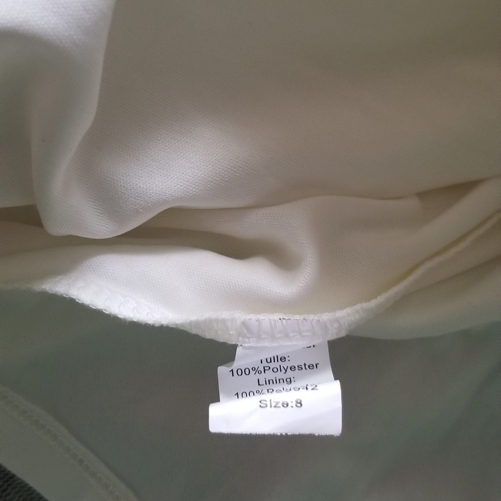 Gray and Creme Big Kid Dress